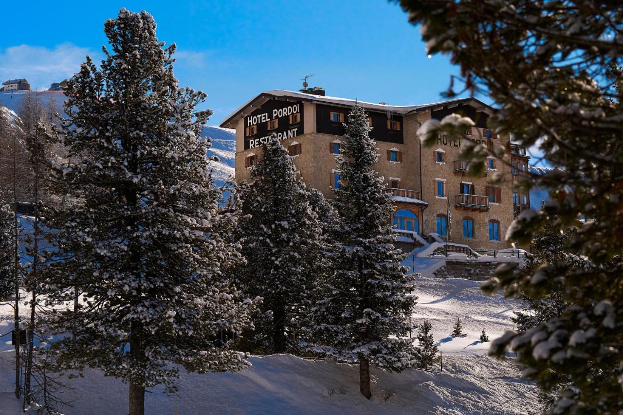 Hotel Pordoi Passo Pordoi Vegetarian Hotel Canazei Zewnętrze zdjęcie