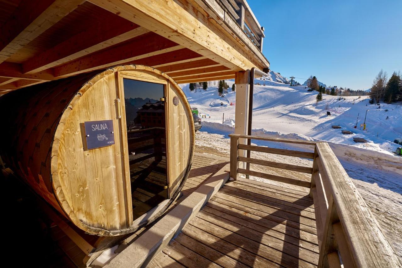 Hotel Pordoi Passo Pordoi Vegetarian Hotel Canazei Zewnętrze zdjęcie